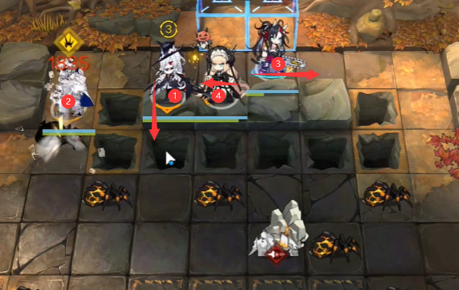 《明日方舟》去咧嘴谷TG-7牽引山岩突襲擺完掛機