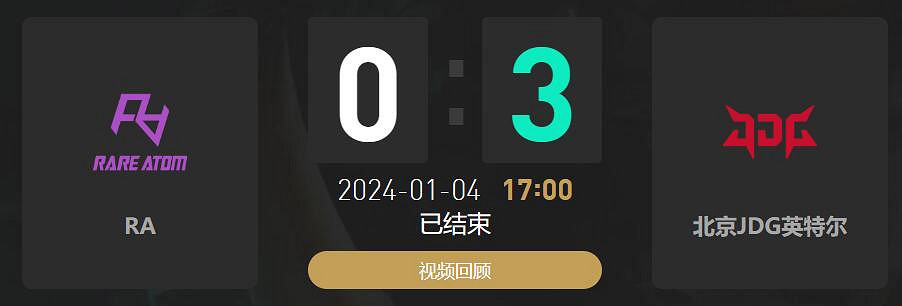 《lol》淘汰賽RA vs JDG影片介紹 《lol》淘汰賽RA vs JDG影片介紹