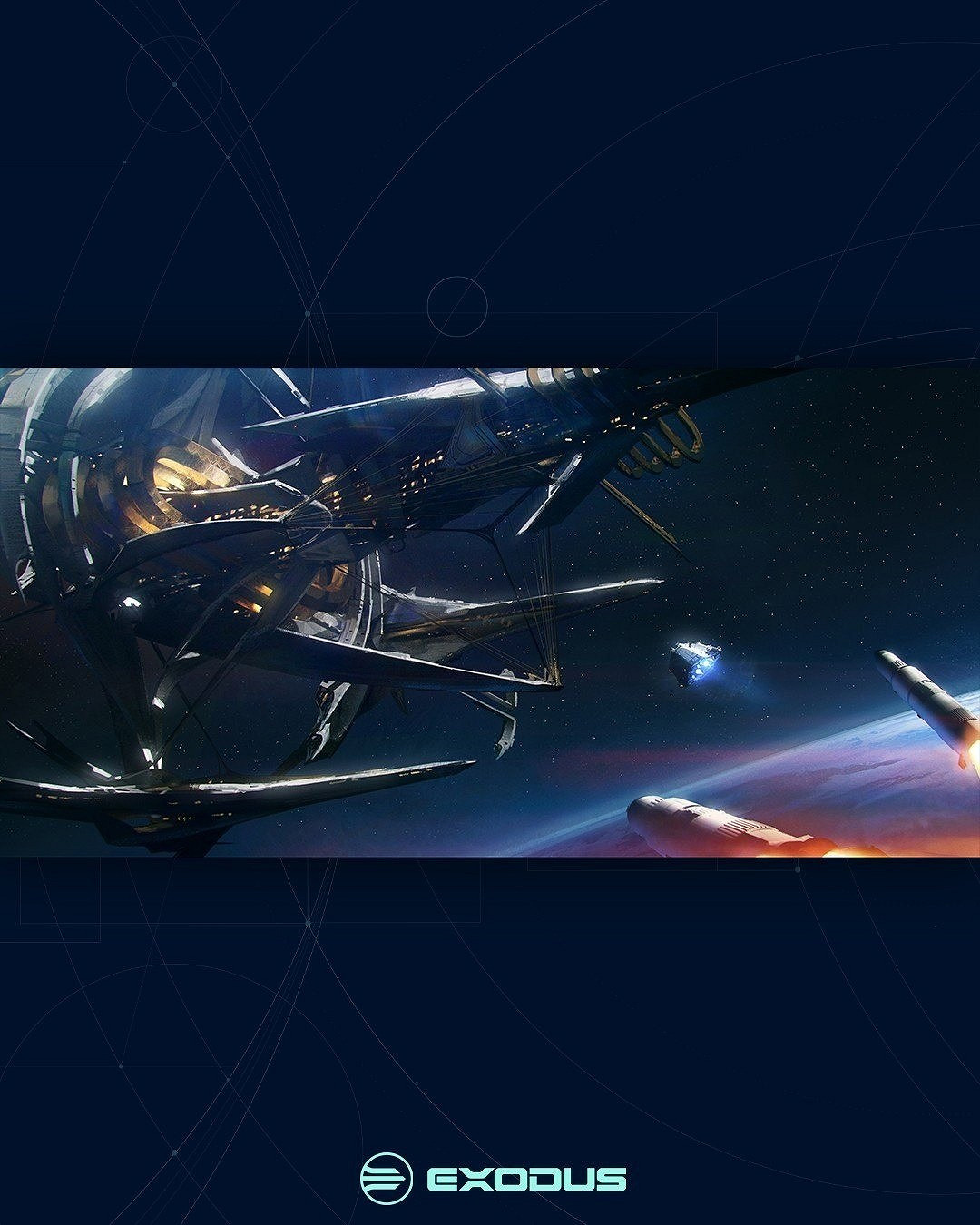 《Exodus》新概念藝術圖 看起來像《質量效應》