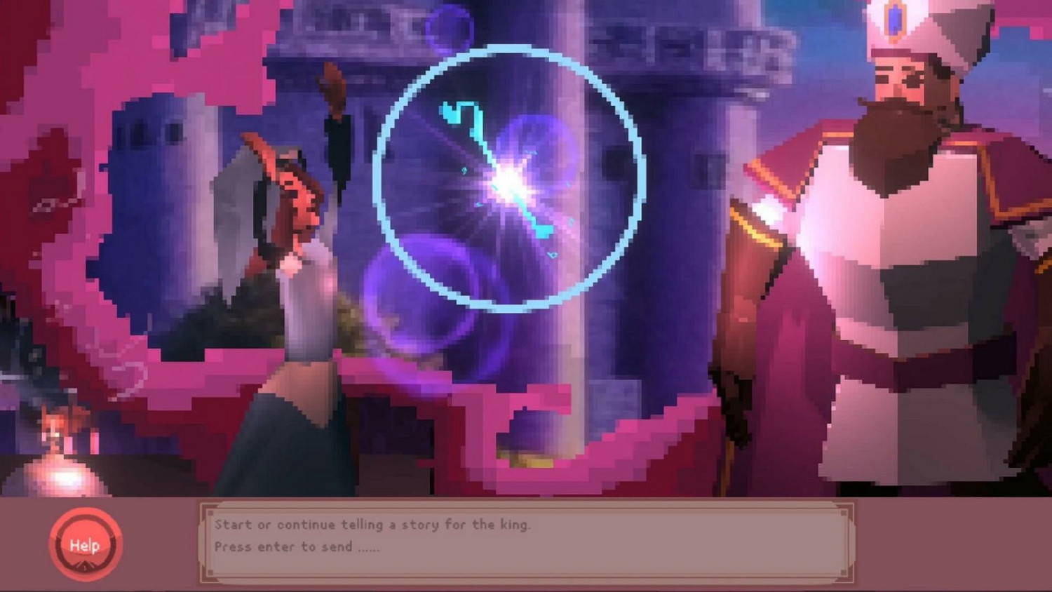 AI遊戲探索 AI原生遊戲《1001夜》Steam頁面