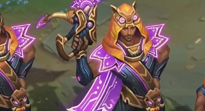 《LOL》榮譽使者阿克尚皮膚效果預覽一覽