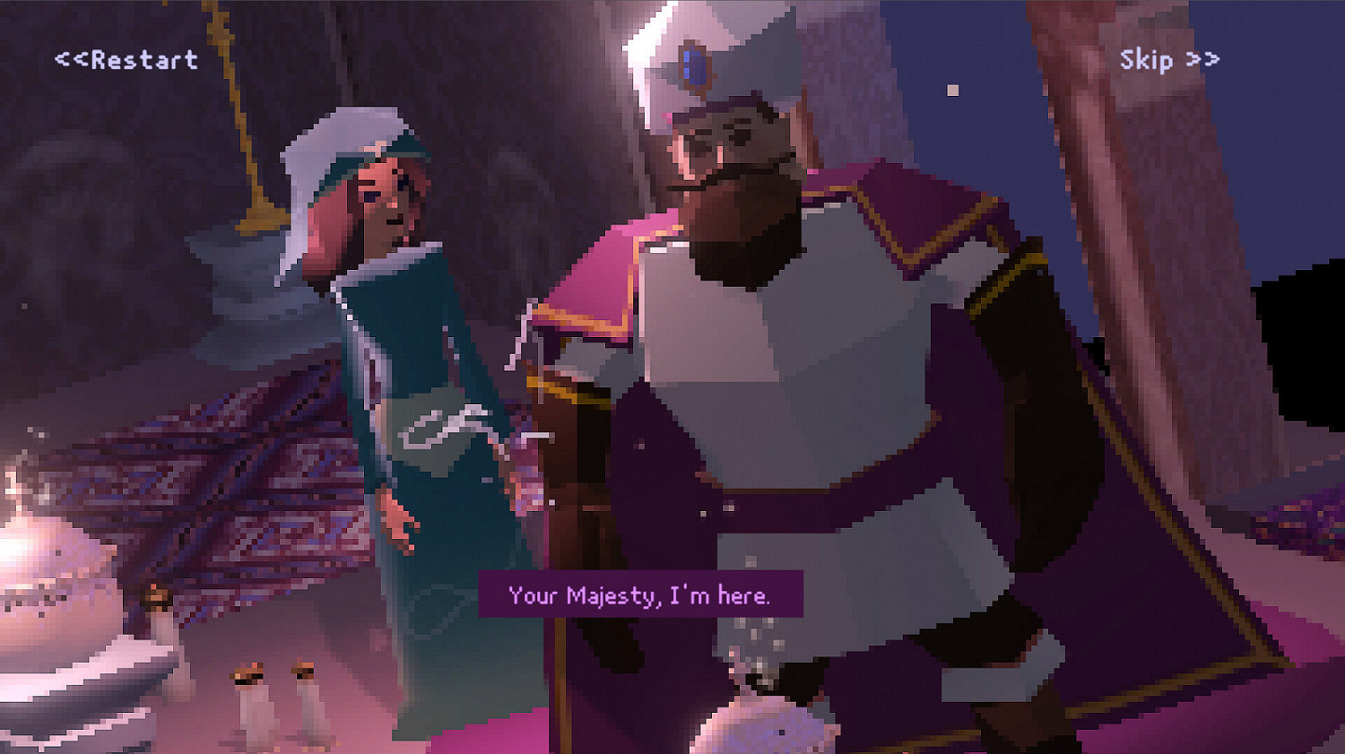 AI遊戲探索 AI原生遊戲《1001夜》Steam頁面