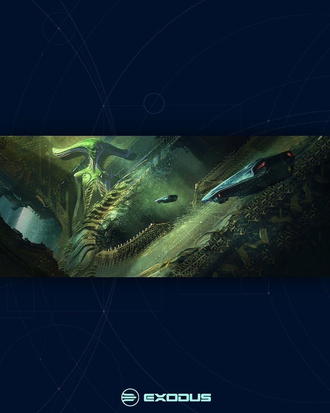 《Exodus》新概念藝術圖 看起來像《質量效應》