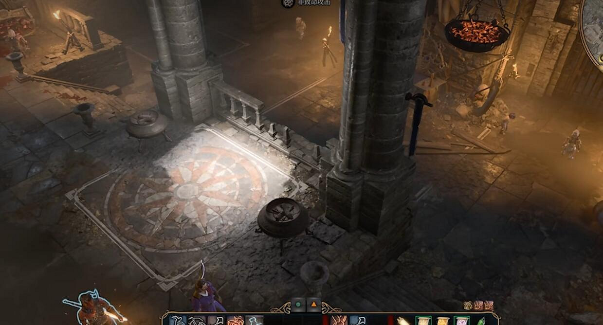 《柏德之門3》解救哈爾辛任務位置