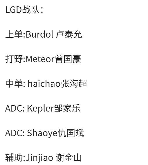 《英雄聯盟》lpl戰隊介紹