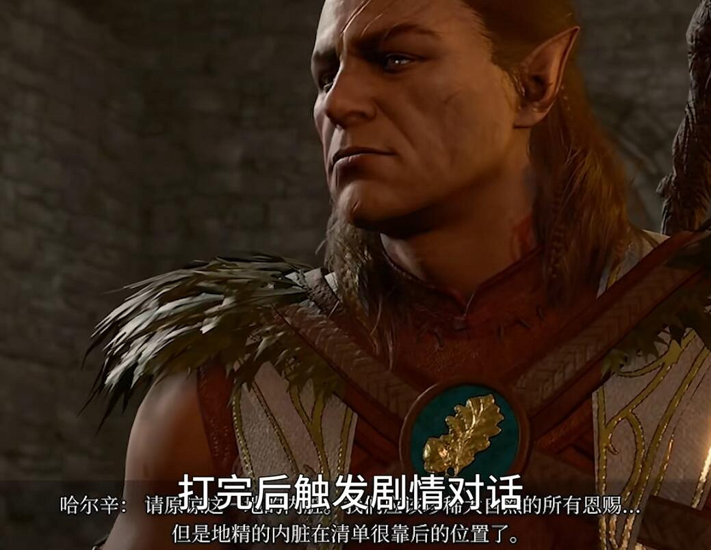 《柏德之門3》解救哈爾辛任務位置