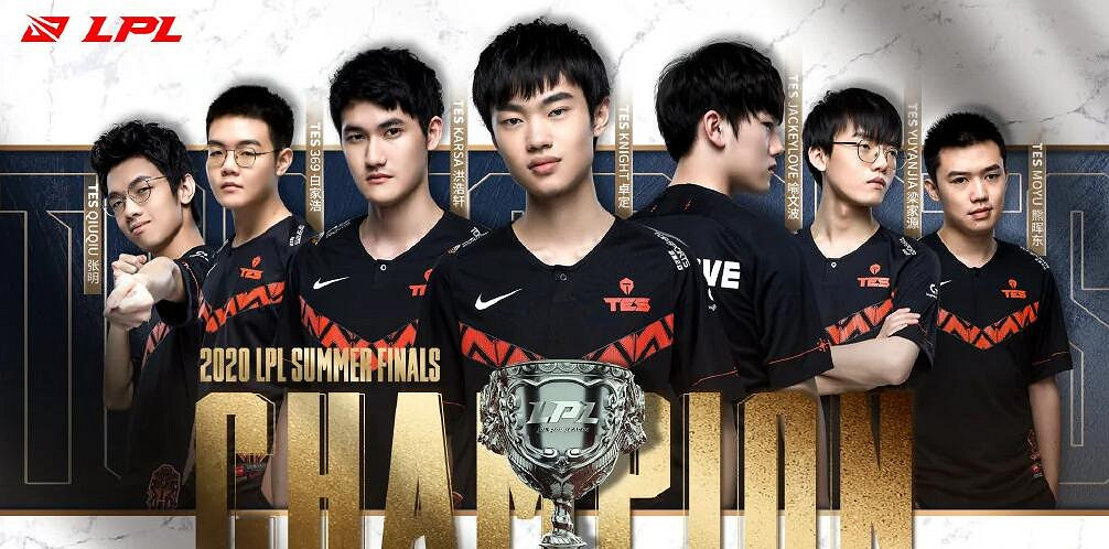 《英雄聯盟》tes獲得冠軍一覽