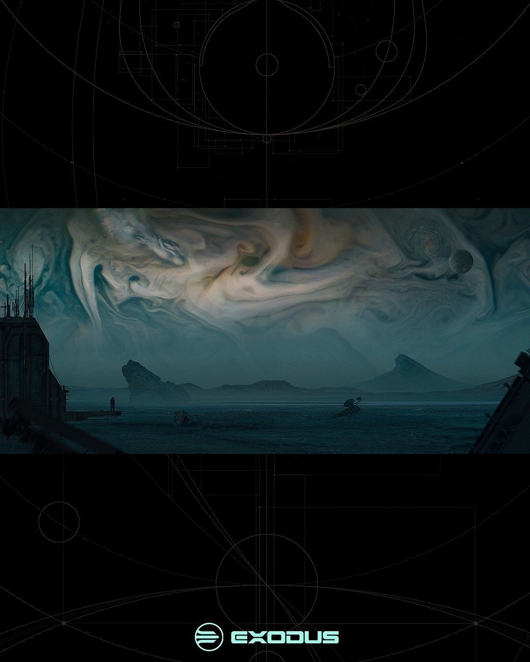 《Exodus》新概念藝術圖 看起來像《質量效應》