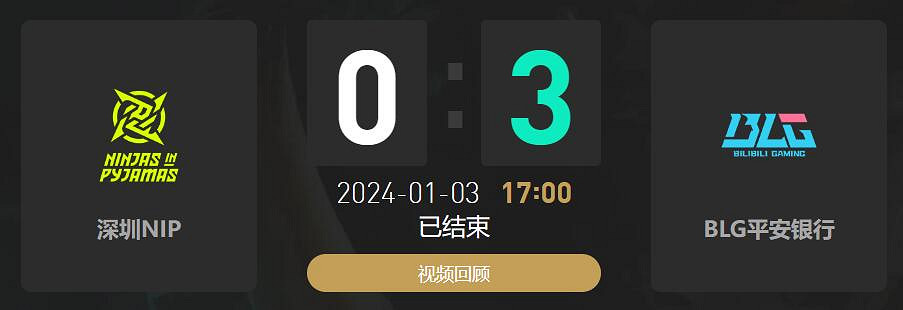 《lol》淘汰賽NIP vs BLG影片介紹 《lol》淘汰賽NIP vs BLG影片介紹