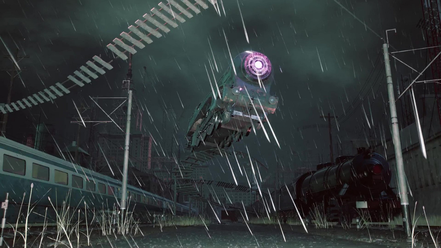 電子朋克冒險遊戲《火車：閃電風暴》預告 曾因資金短缺被凍結