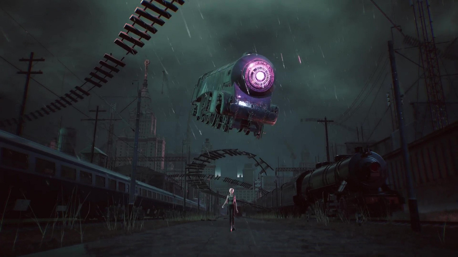 電子朋克冒險遊戲《火車：閃電風暴》預告 曾因資金短缺被凍結