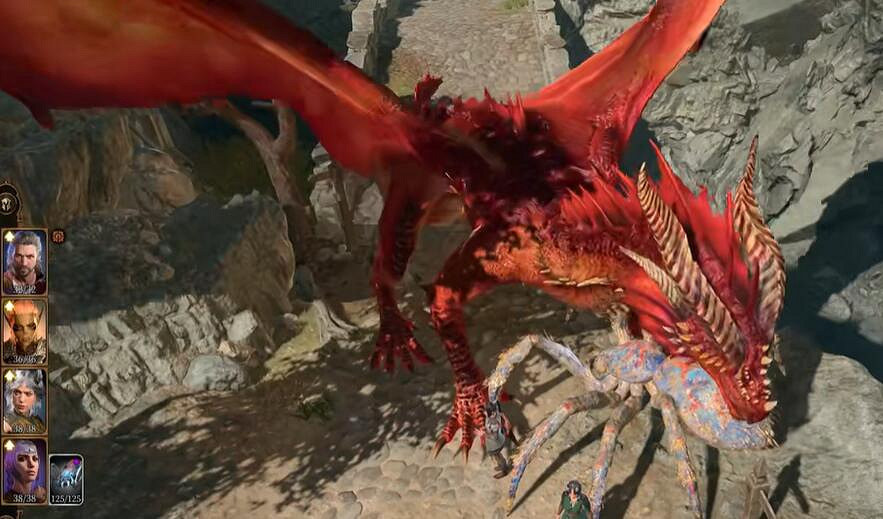 《柏德之門3》紅龍背景介紹