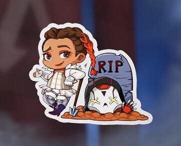 《apex》萬聖節貼紙介紹 《apex》萬聖節貼紙介紹