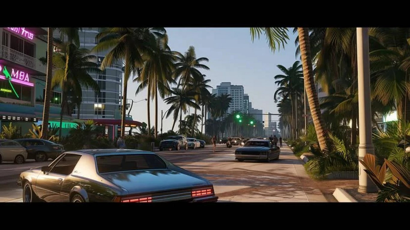 玩家使用AI技術製作《GTA6》遊戲截圖:效果很是驚豔 玩家使用AI技術製作《GTA6》遊戲截圖:效果很是驚豔