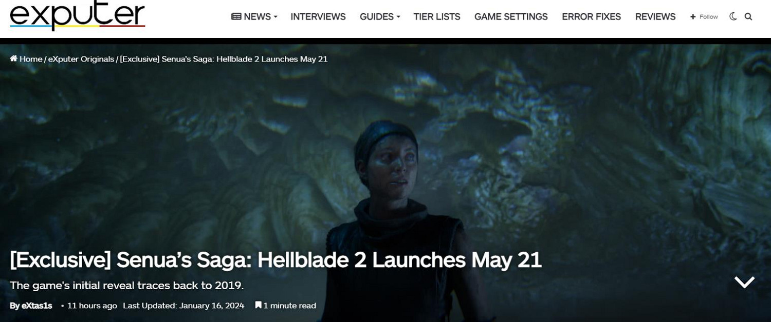 外媒泄露《地獄之刃2》發售日期:今年5月21日上線! 外媒泄露《地獄之刃2》發售日期:今年5月21日上線!