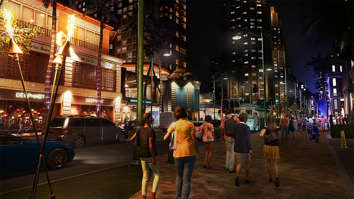 《人中之龍8無限財富》檀香山市區場景介紹 《人中之龍8無限財富》檀香山市區場景介紹