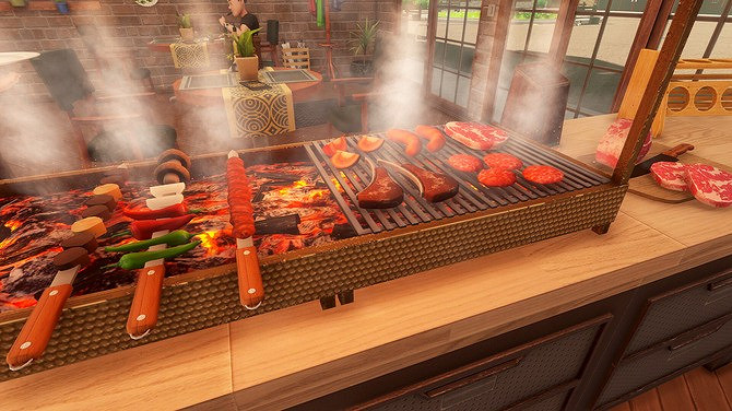 《烤肉串模擬器》Steam搶先體驗開啟 好評餐廳管理