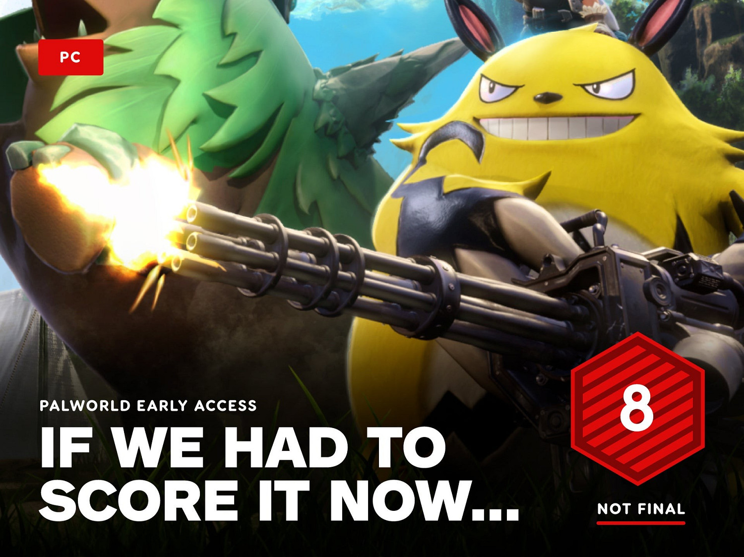 《幻獸帕魯》IGN 8分：遊戲非常豐富 希望有更多內容