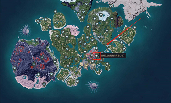 《幻獸帕魯》巨鷲之像位置大全