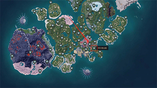 《幻獸帕魯》巨鷲之像位置大全