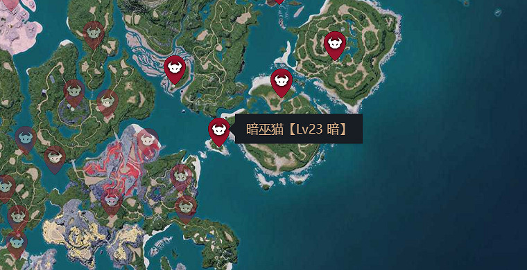 《幻獸帕魯》全Boss位置一覽