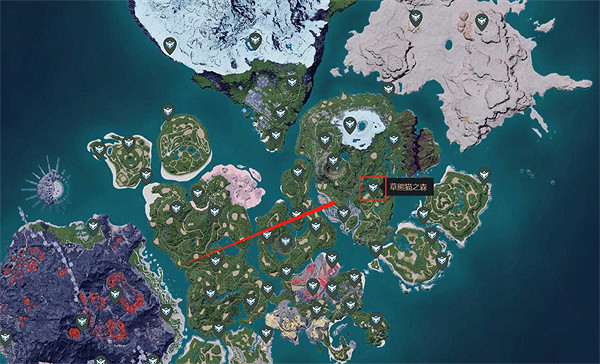 《幻獸帕魯》巨鷲之像位置大全