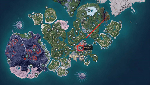 《幻獸帕魯》巨鷲之像位置大全