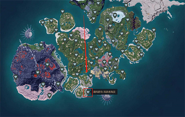 《幻獸帕魯》巨鷲之像位置大全