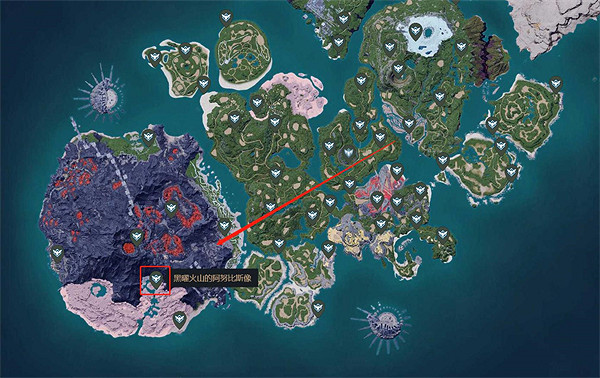 《幻獸帕魯》巨鷲之像位置大全