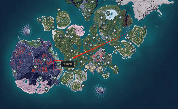 《幻獸帕魯》巨鷲之像位置大全