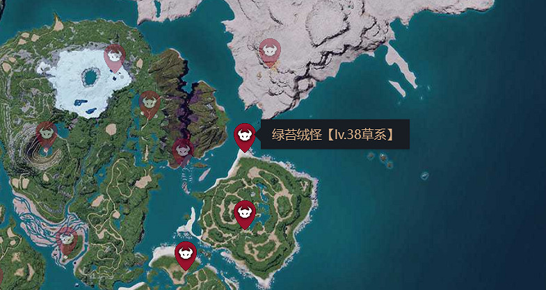 《幻獸帕魯》全Boss位置一覽