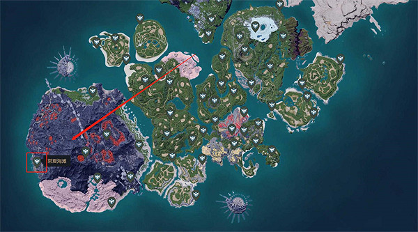 《幻獸帕魯》巨鷲之像位置大全