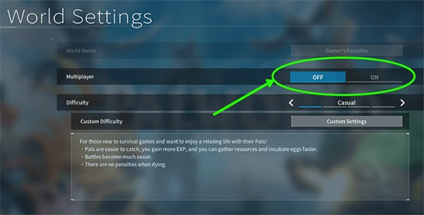 《幻獸帕魯》無法進入創建好的世界解決方法