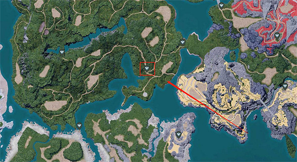 《幻獸帕魯》巨鷲之像位置大全