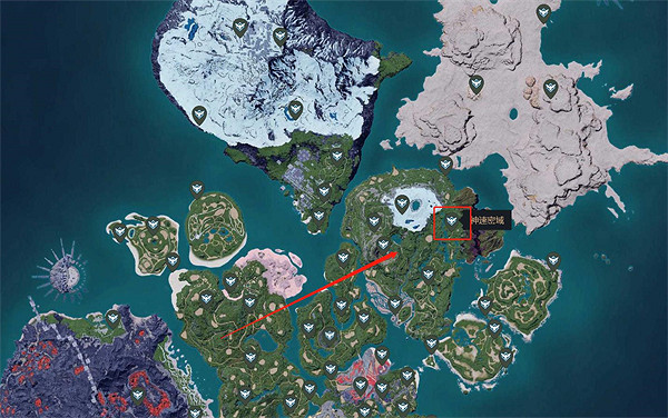 《幻獸帕魯》巨鷲之像位置大全