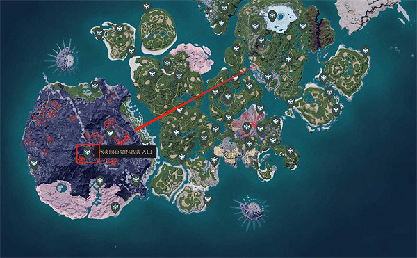 《幻獸帕魯》巨鷲之像位置大全