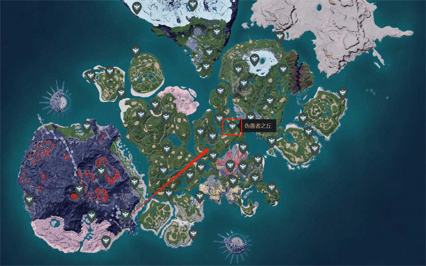 《幻獸帕魯》巨鷲之像位置大全