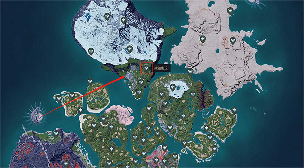 《幻獸帕魯》巨鷲之像位置大全