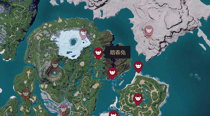 《幻獸帕魯》全Boss位置一覽