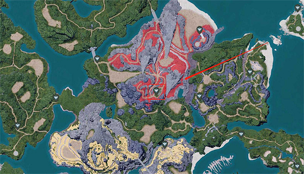 《幻獸帕魯》巨鷲之像位置大全