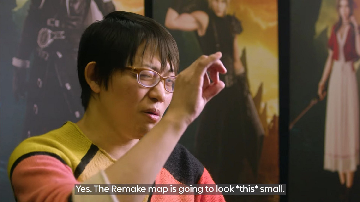 濱口直樹：《FF7重生》使《FF重製版》地圖看起來很小