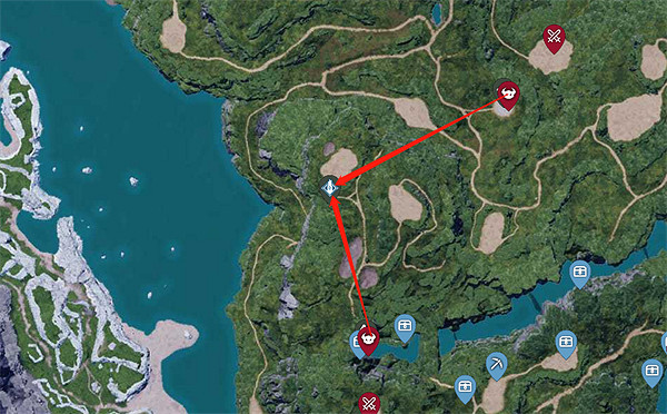 《幻獸帕魯》全高塔位置一覽 《幻獸帕魯》全高塔位置一覽