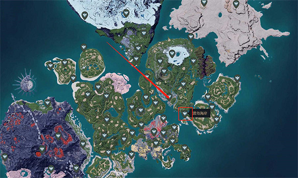 《幻獸帕魯》巨鷲之像位置大全