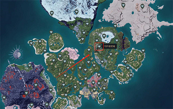 《幻獸帕魯》巨鷲之像位置大全