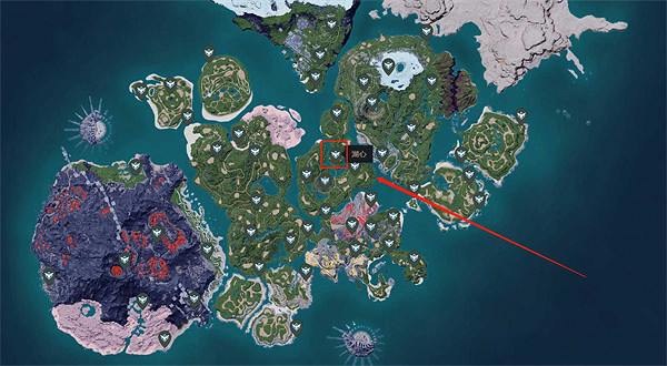 《幻獸帕魯》巨鷲之像位置大全