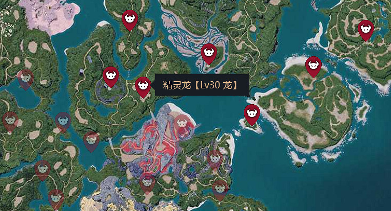 《幻獸帕魯》全Boss位置一覽