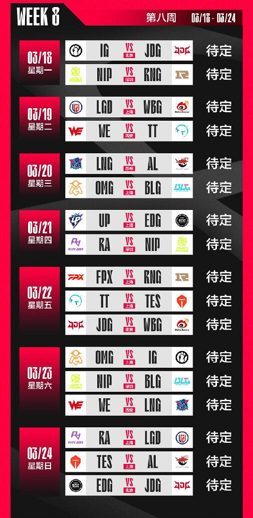 《lol》2024春季賽開始時間介紹