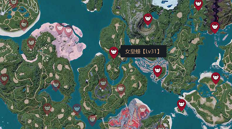 《幻獸帕魯》全Boss位置一覽