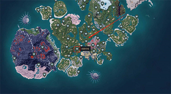 《幻獸帕魯》巨鷲之像位置大全