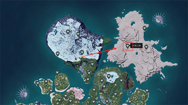 《幻獸帕魯》巨鷲之像位置大全